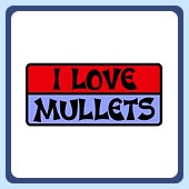 i love mullets funny vintage hair retro tees