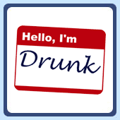 Hello I'm DRUNK funny party beer t-shirts