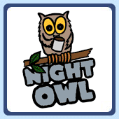 Night owl new t-shirt for night owls.