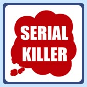 blood splatter serial killer t-shirt and other apparel