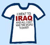 funny i went to iraq and all i got was this stupid t-shirt